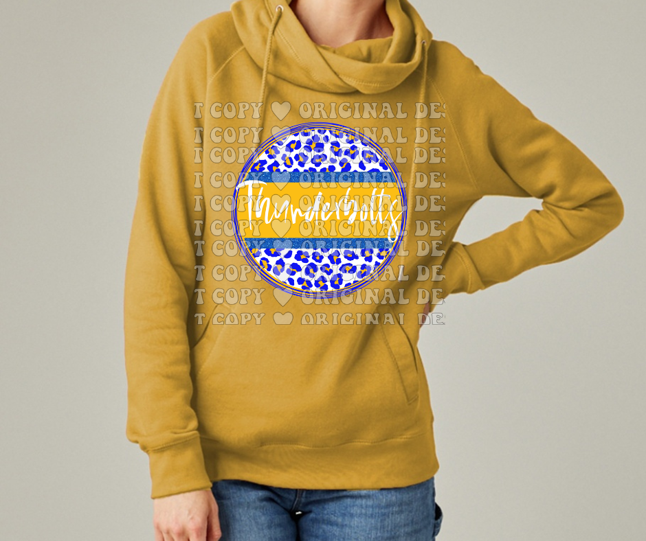 Thunderbolts Circle Leo Cowl Neck Top Options Mio Thunderbolts 2025