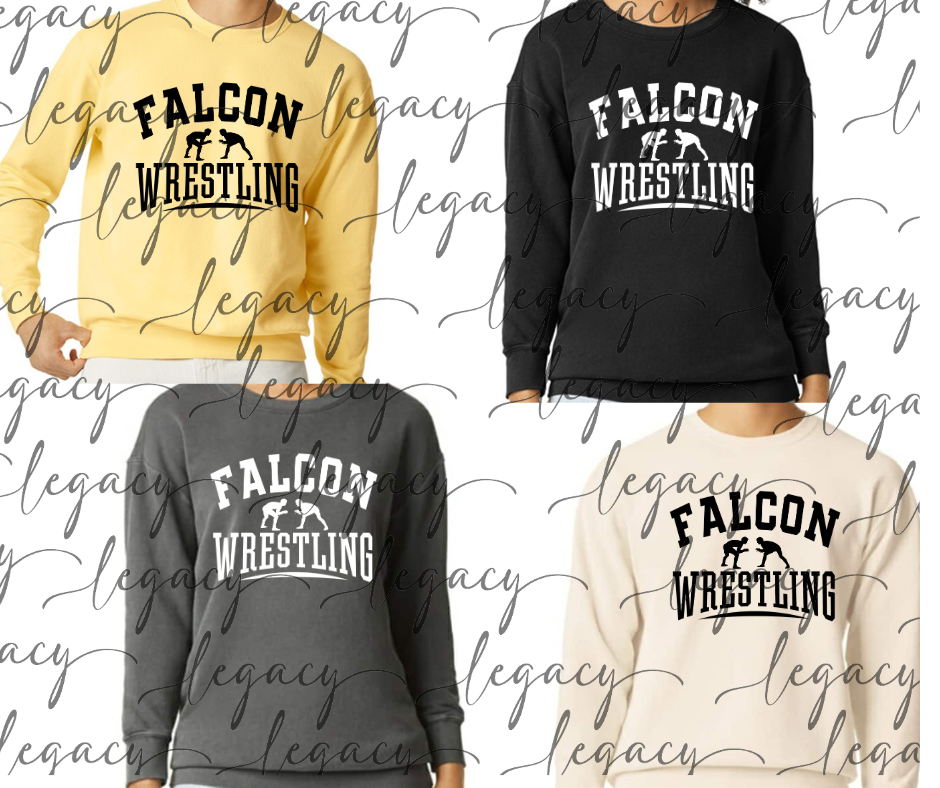 Falcons Wrestling Comfort Color Top Options Falcon Wrestling 2025