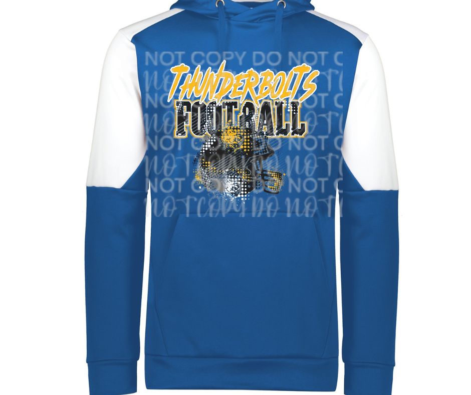 Mio Thunderbolts 2025 Grunge Football Specialty Name Brand Hoodie Options