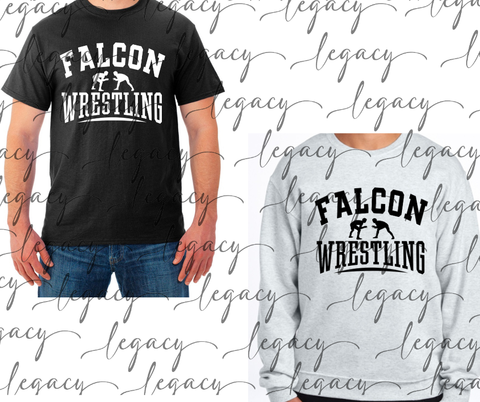 Falcons Wrestling Cotton/Poly Blend Multi Color Top Options Falcon Wrestling 2025