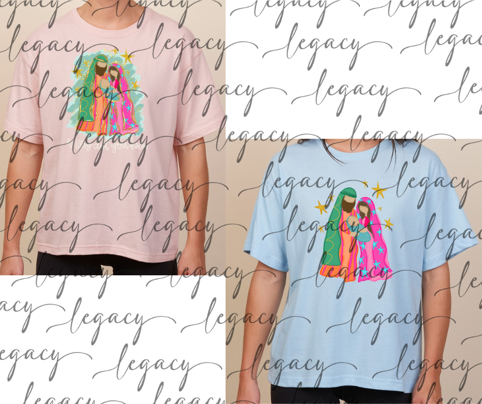 Mary did you know? Boxy Women's Tee Multi Color Options Holiday Magic