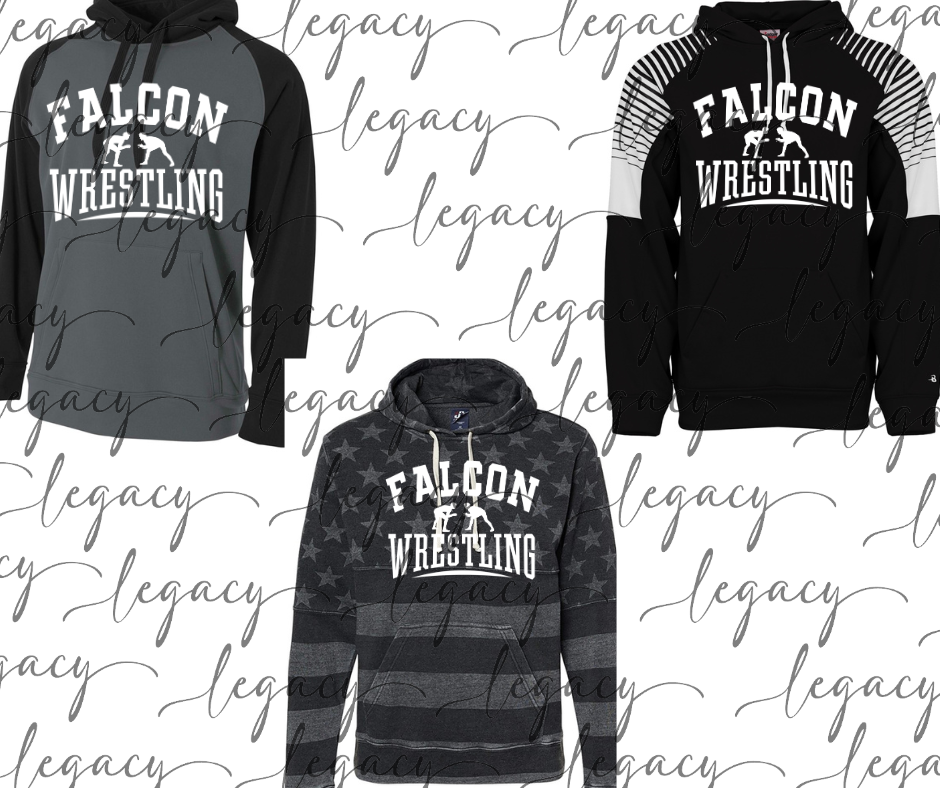 Falcons Wrestling Specialty Hoodie Options Falcon Wrestling 2025