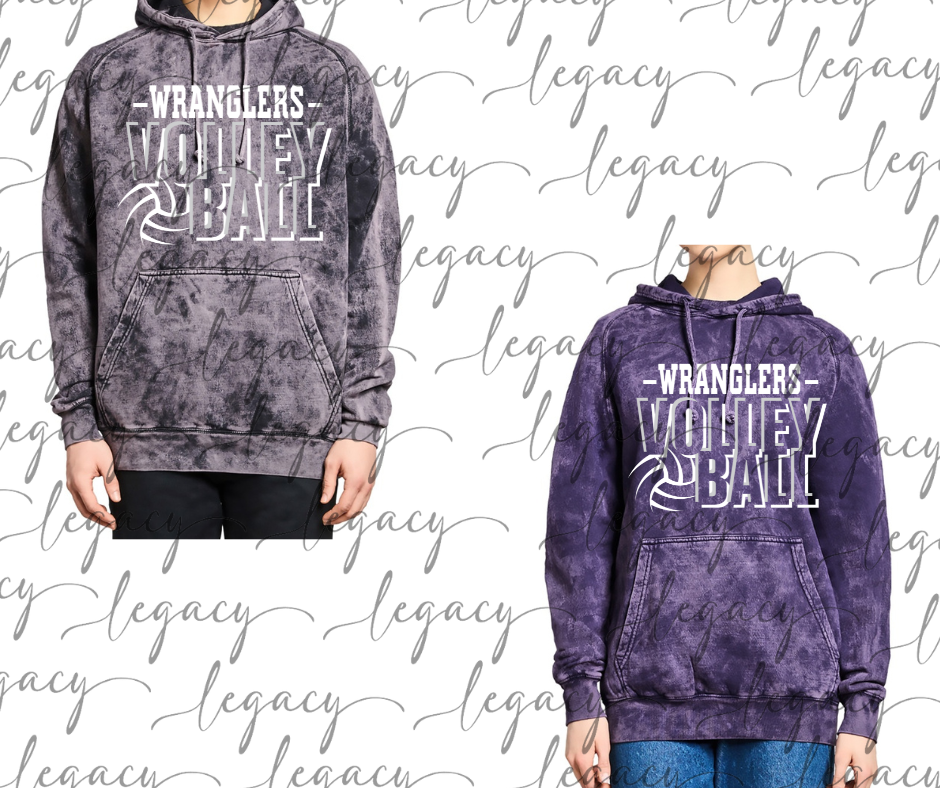Wranglers 2025 Wranglers Jumbo Volleyball Cloud Hoodie