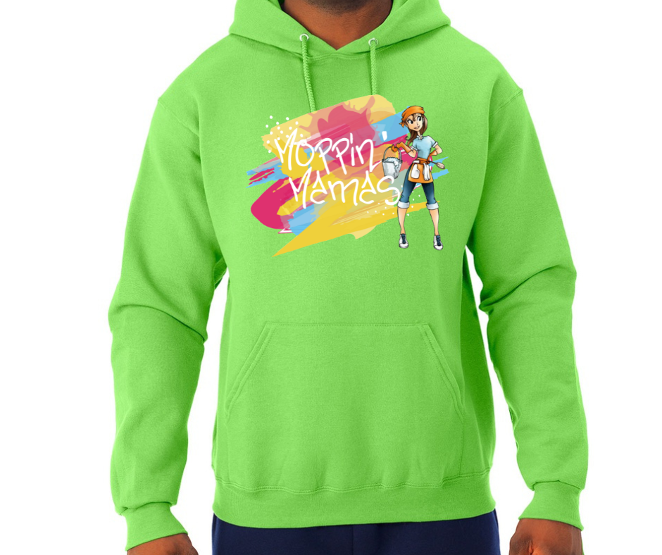 Moppin Mama's Colorful Hoodies