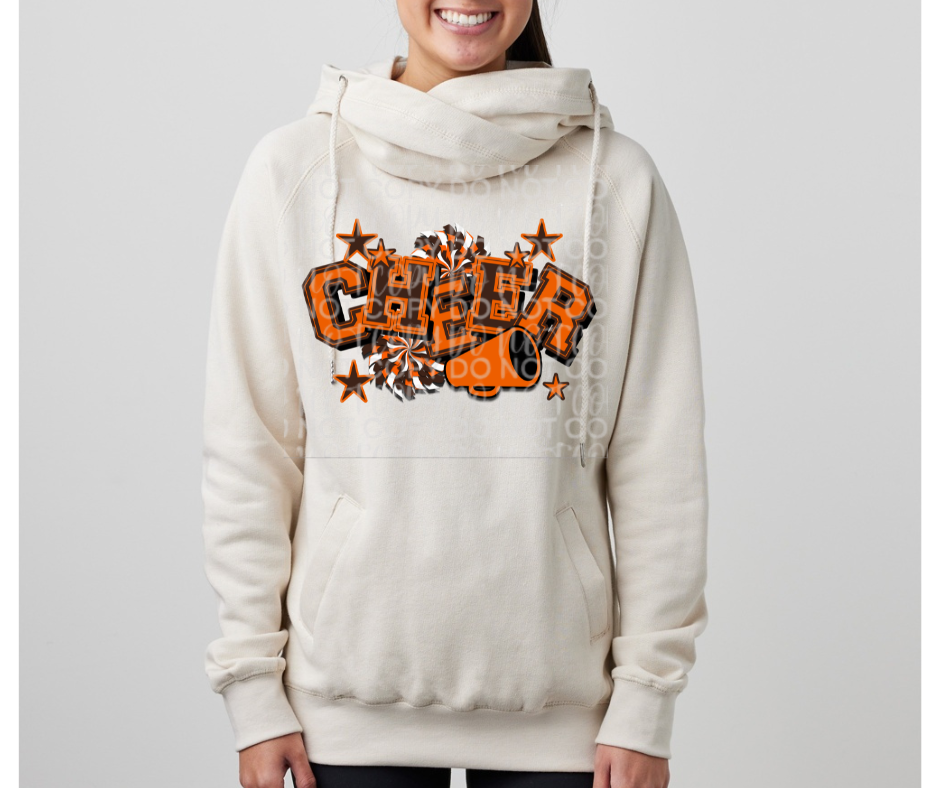 Ogemaw Browns 2025 Browns Cheer Cowl Neck Top Options