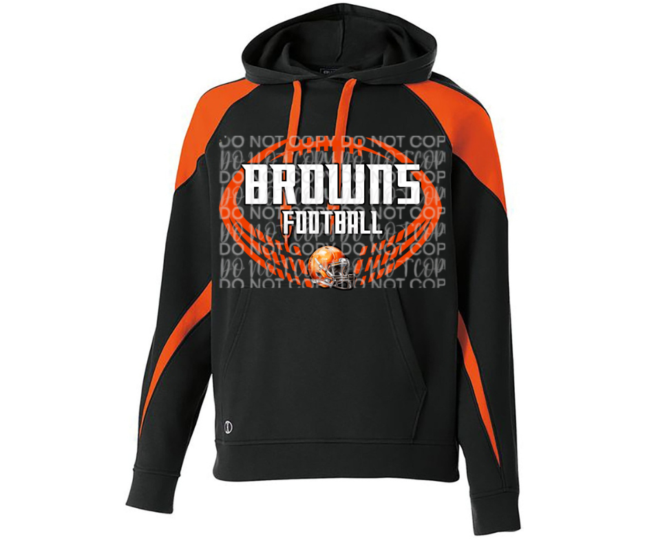 Ogemaw Browns 2025 Specialty Name Brand Hoodie Options