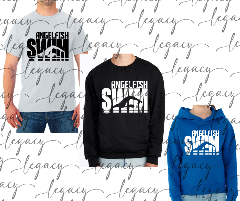 Angelfish 2025 Angelfish Swim Cotton/Poly Blend Multi Color Top Options