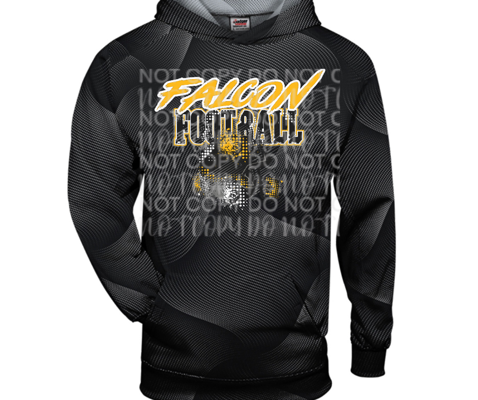 Falcons Grunge Helmet Specialty Name Brand Hoodie Options Falcon Football