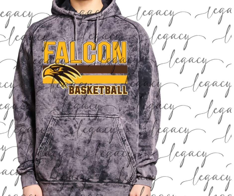 Falcon Basketball Stripes Cloud Hoodie Falcon Basketball 2025