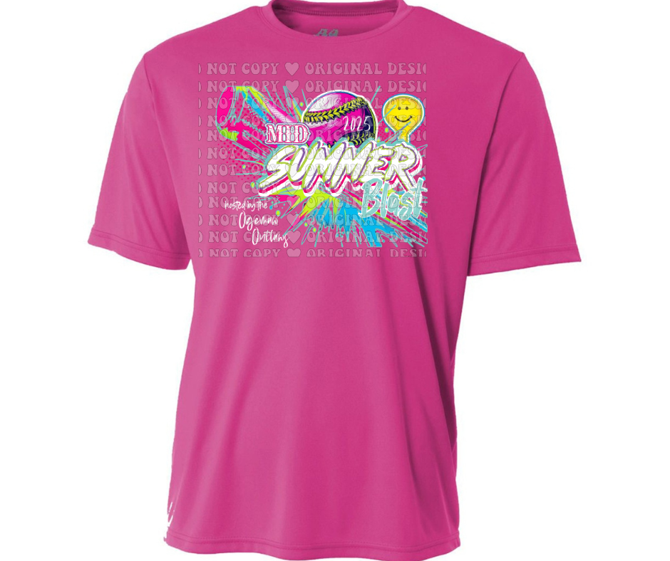 Mid Summer Blast 2025 DRI FIT Top Options