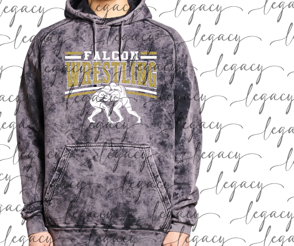 Falcon Wrestling Wrestlers Cloud Hoodie Falcon Wrestling 2025