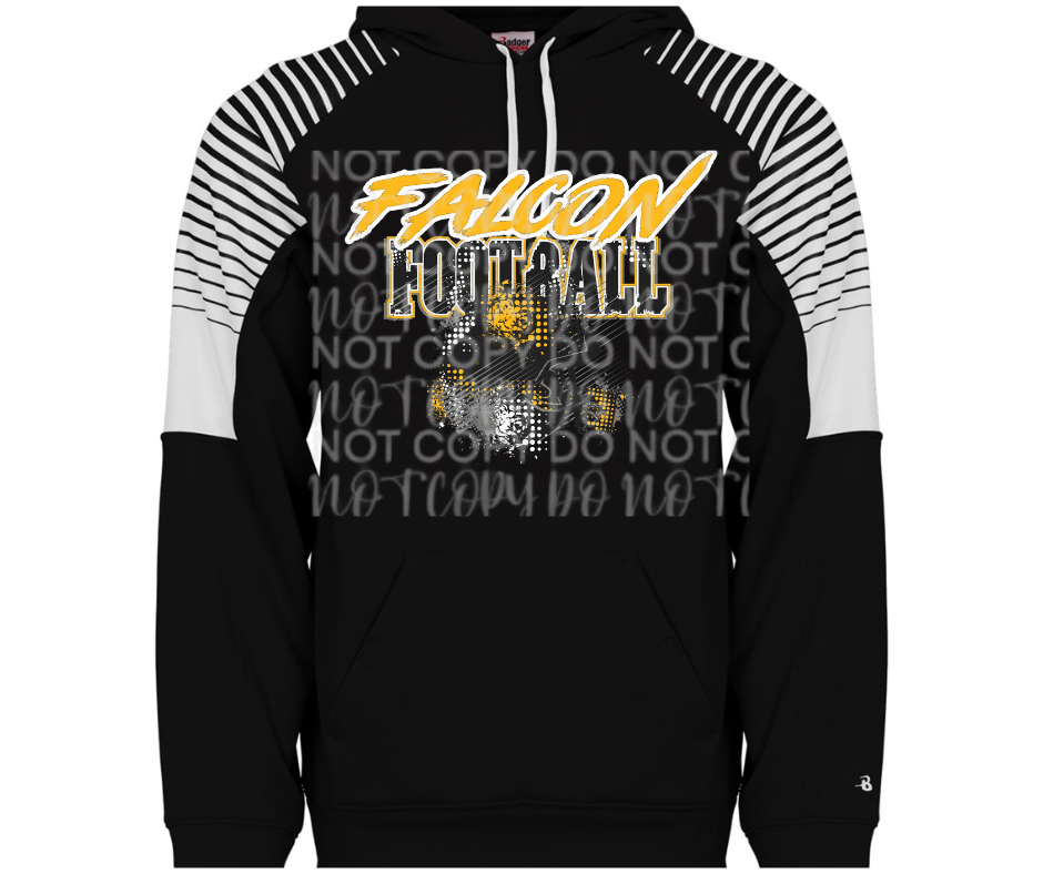 Falcons Grunge Helmet Specialty Name Brand Hoodie Options Falcon Football