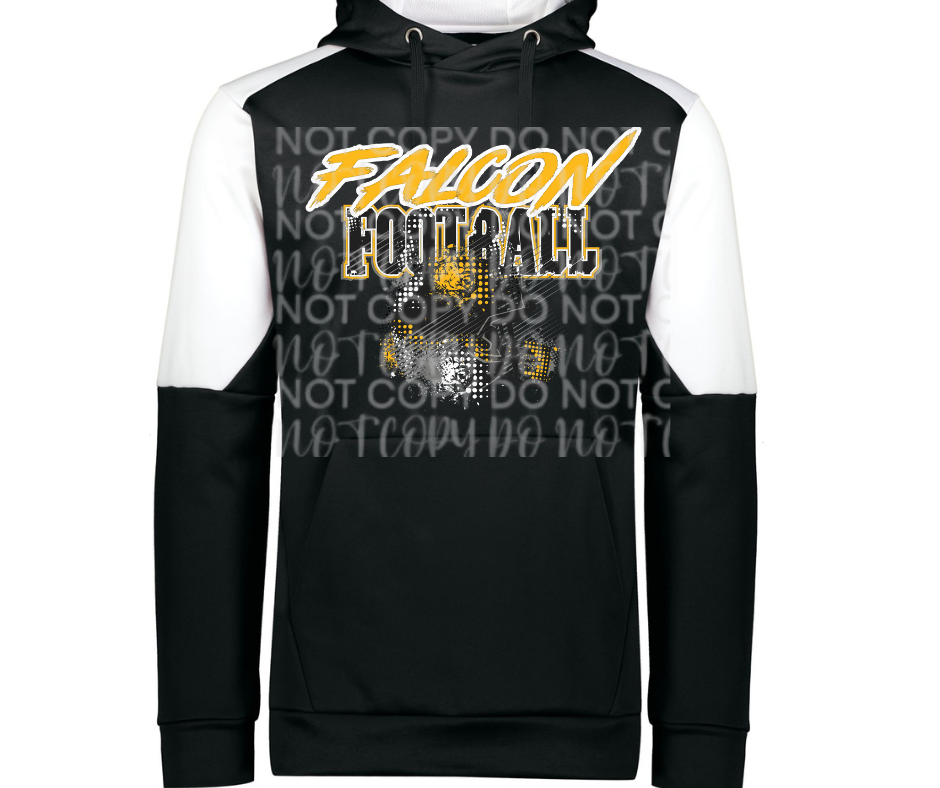 Falcons Grunge Helmet Specialty Name Brand Hoodie Options Falcon Football