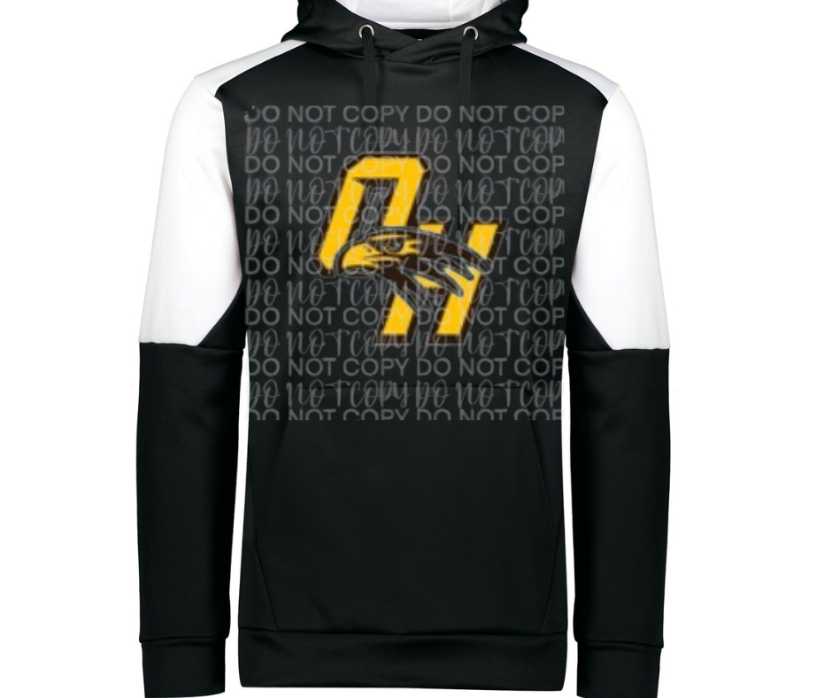 Ogemaw Falcons 2025 OH Falcon Logo Specialty Name Brand Hoodie Options