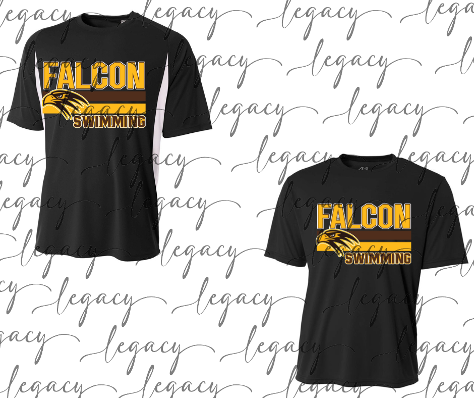 Falcon Swimming Falcon Swim 2025 Performance Dri Fit Top Options