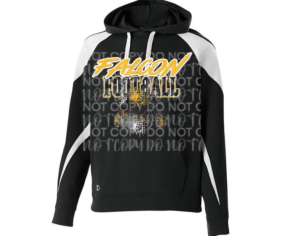 Falcons Grunge Helmet Specialty Name Brand Hoodie Options Falcon Football