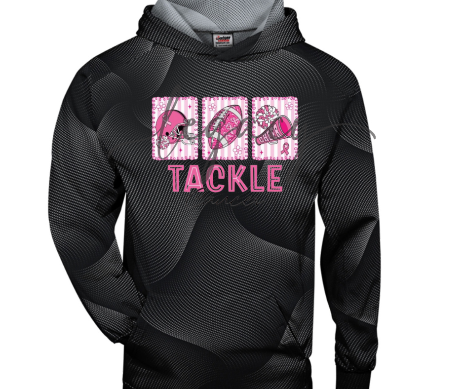 PINK OUT Football Tackle Cancer Specialty Hoodies Ogemaw Browns Falcon Football 2025