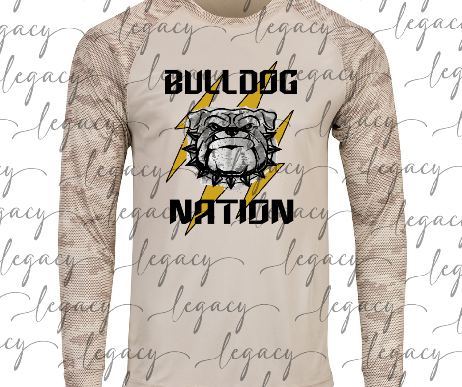 Bulldog Nation Performance Dri Fit Top Options Bulldogs 2025