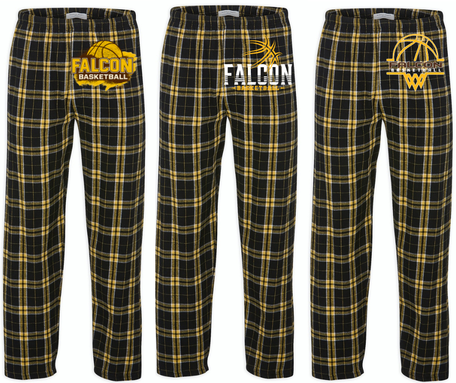 Falcon Basketball 2025 Multi Design Plaid Jogger Pant