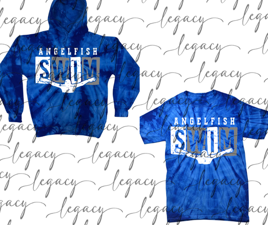 Angelfish Swim 2025 Tie Dye Options Angelfish Swim Swimmer