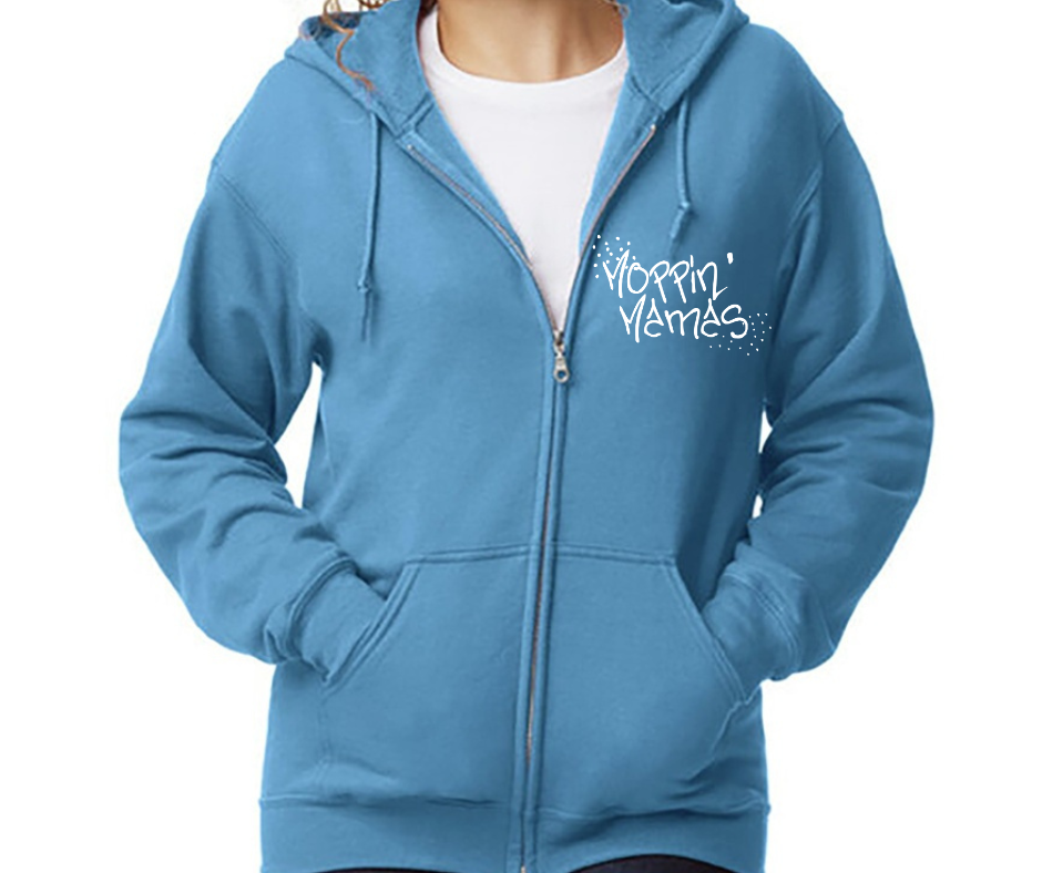 Moppin Mama's Colorful Full Zip Hoodies
