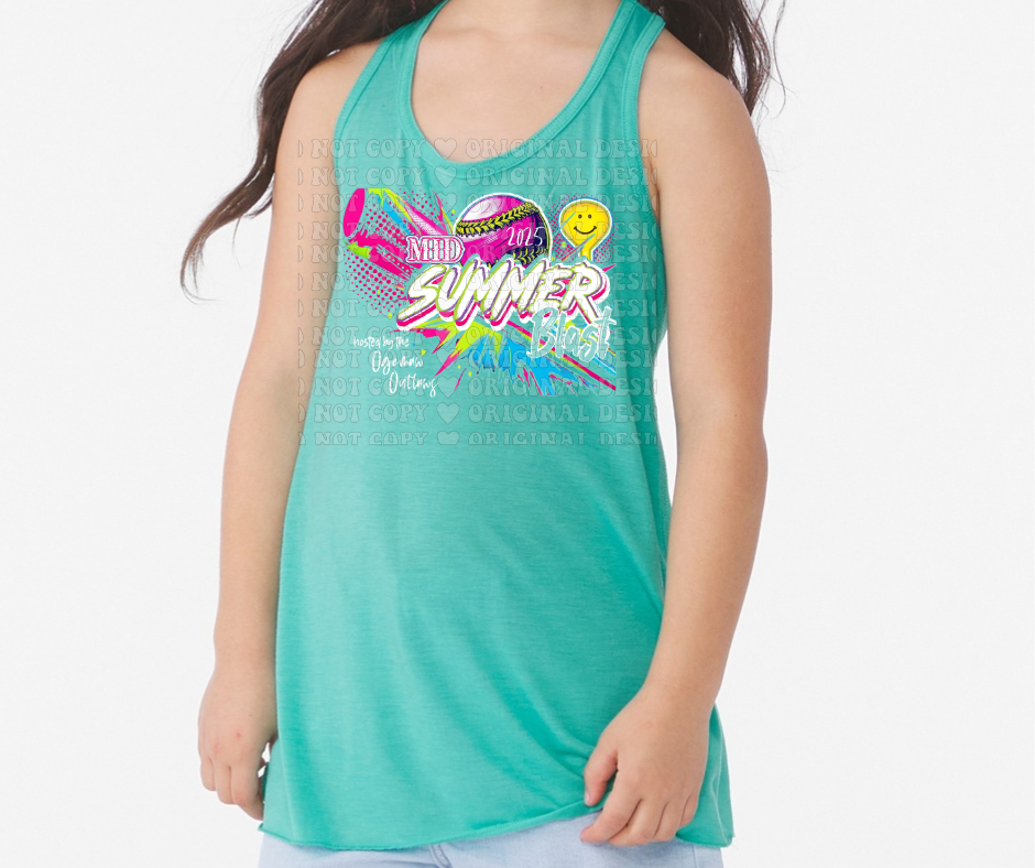 Mid Summer Blast 2025 Adult & Youth Tank Options