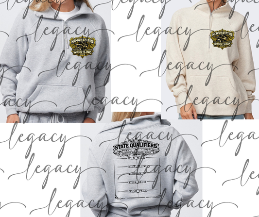 1/4 Zip Unisex & Womens Top Options Bulldog NEMWA States 2026