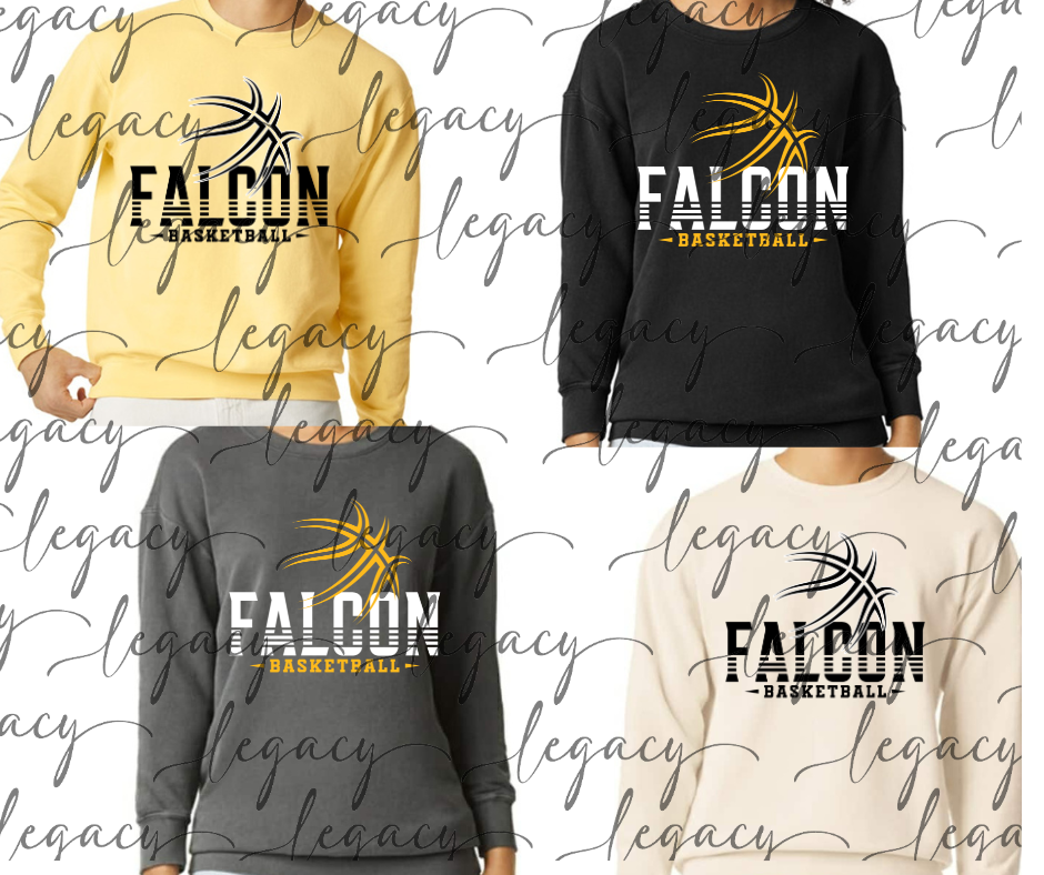 Falcon Basketball Comfort Color Top Options Falcon Basketball 2025