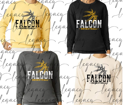 Falcon Basketball Comfort Color Top Options Falcon Basketball 2025