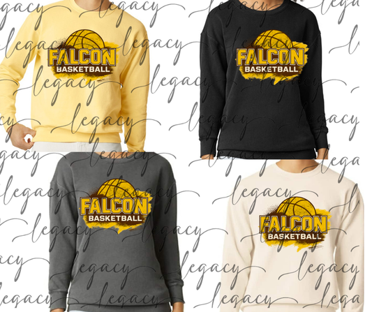 Falcon Basketball Splash Comfort Color Top Options Falcon Basketball 2025
