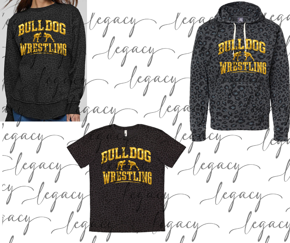 Bulldogs 2025 Gold Foil Black Leopard Women's Top Options