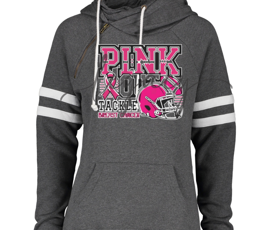 Football Pink Out Double Hood Top Options Falcon Pink Out Football Ogemaw Browns 2025
