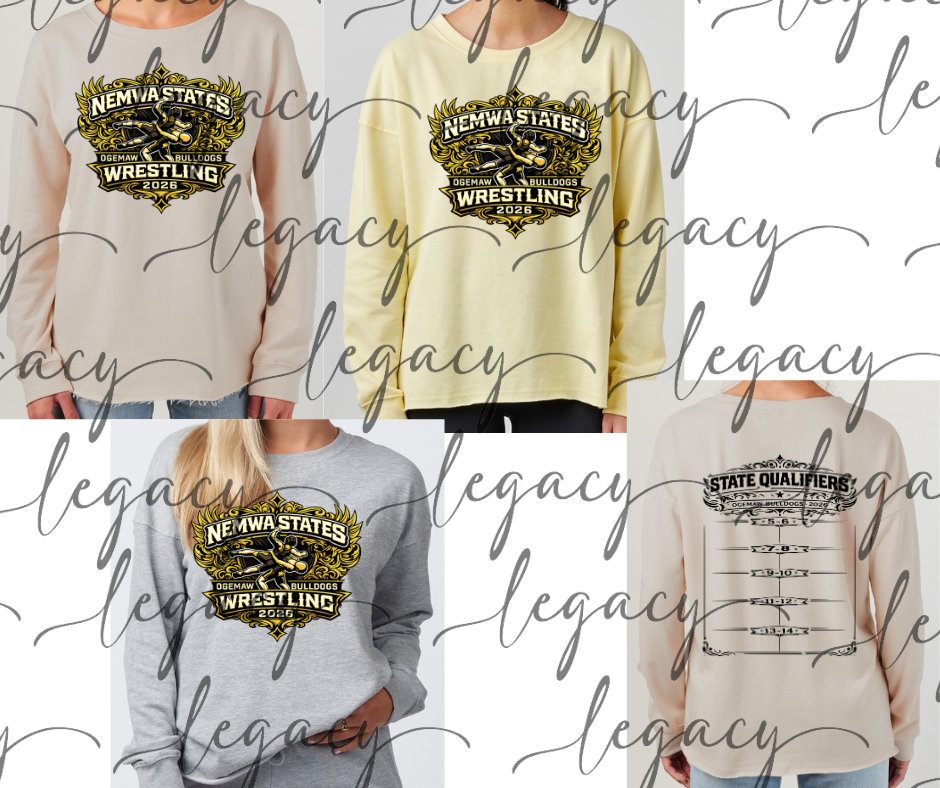 Boxy Raw Hem Crew Top Options Bulldog NEMWA States 2026