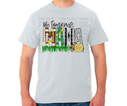 Thunderbolts Mama with optional sleeve detail Cotton/Poly Blend Top Options Mio Thunderbolts 2025