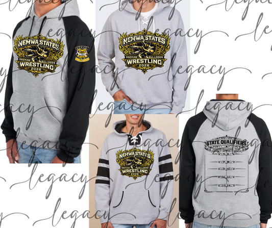 Bulldogs NEMWA States 2026 Specialty Hoodie Options Adult