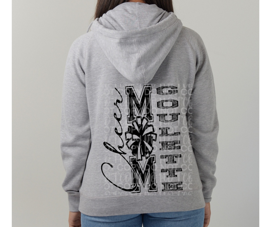Cheer Mom Cowl Neck Top Options Falcon Football Ogemaw Browns 2025