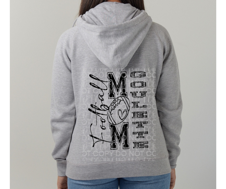 Football Mom Cowl Neck Top Options Falcon Football Ogemaw Browns 2025