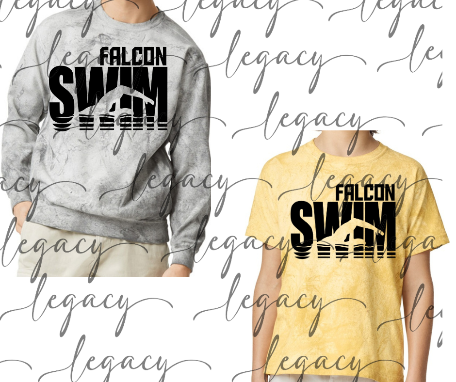 Falcon Swim 2025 Comfort Colors Smoke Top Options