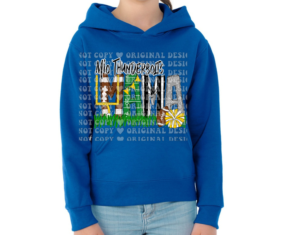Thunderbolts Mama with optional sleeve detail Cotton/Poly Blend Top Options Mio Thunderbolts 2025