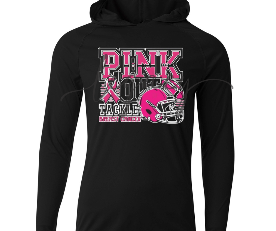 Football PINK OUT Football Performance Dri Fit Top Options Ogemaw Browns Falcon Football 2025