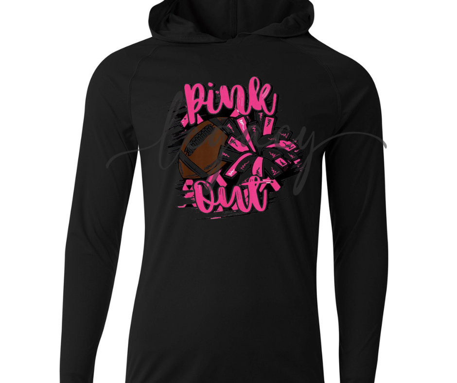 Football & Pom PINK OUT Football Performance Dri Fit Top Options Ogemaw Browns Falcon Football 2025