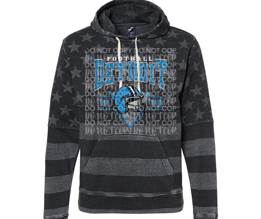 Lions Football Helmet Specialty Name Brand Hoodie Options One Pride