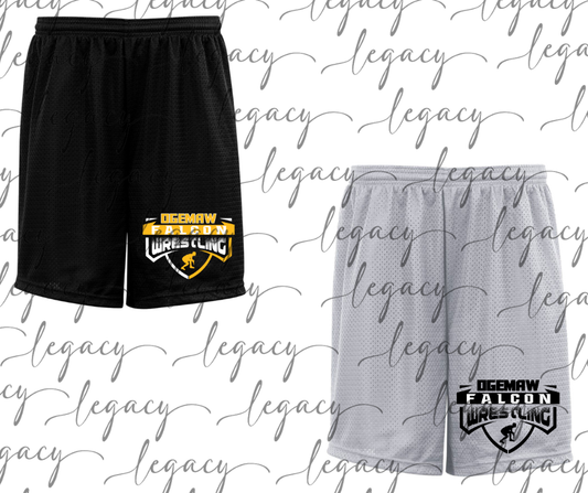 Ogemaw Falcon Wrestling Multi Designs Shorts Falcon Wrestling 2025