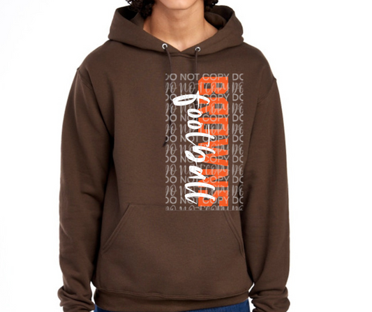 Ogemaw Browns 2025 Fall Football & Cheer Sideways Browns Football Top Options