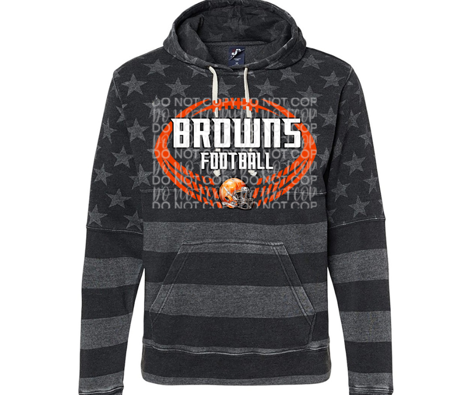 Ogemaw Browns 2025 Specialty Name Brand Hoodie Options
