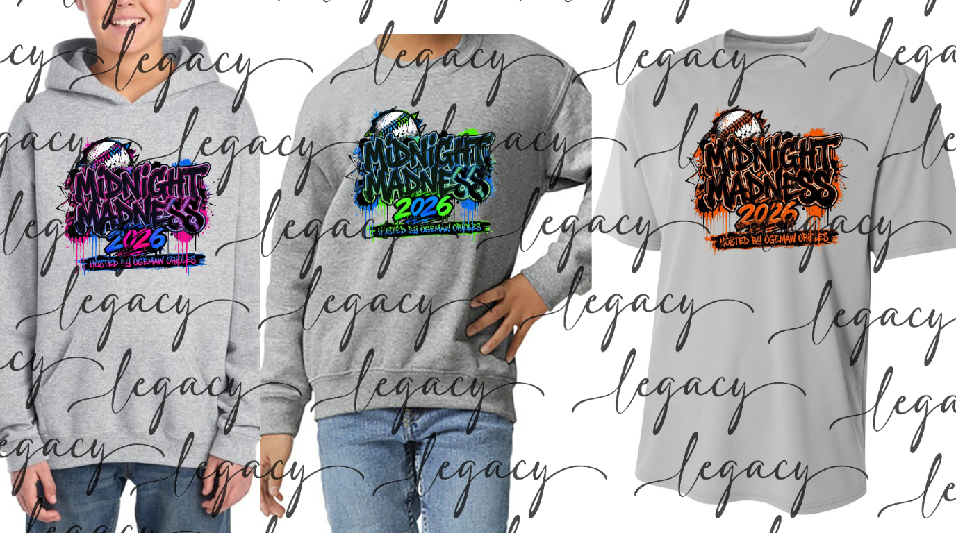 Midnight Madness GRAY Top options MM 2026