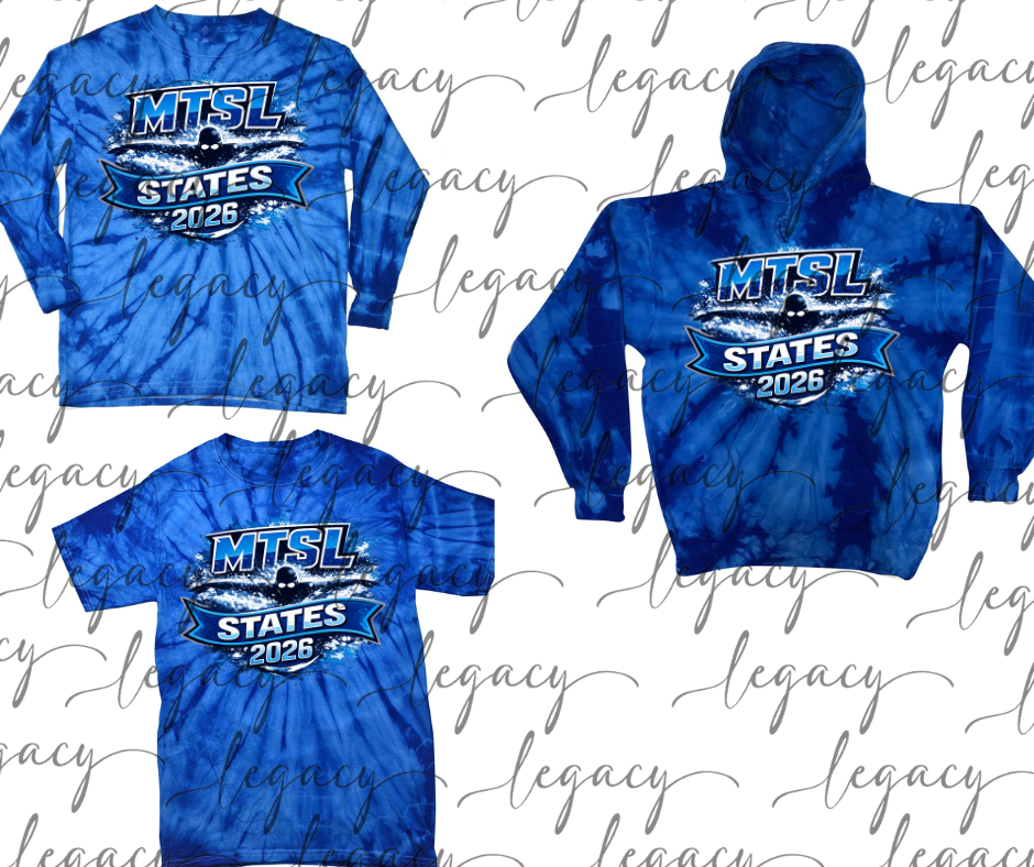 Angelfish States 2026 Tie Dye Top Options Adult & Youth