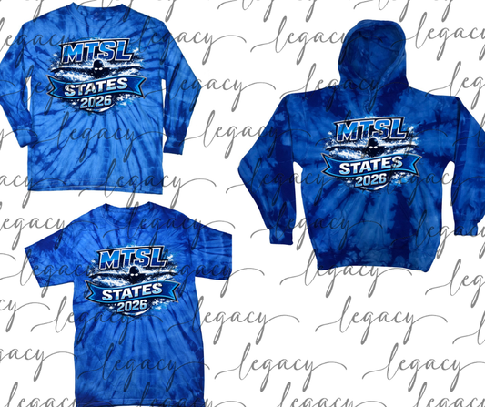 Angelfish States 2026 Tie Dye Top Options Adult & Youth