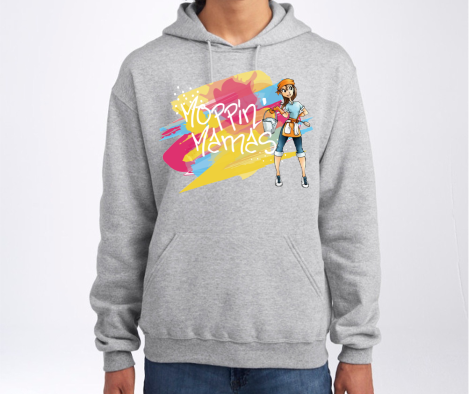 Moppin Mama's Colorful Hoodies