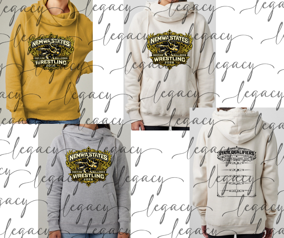 Cowl Neck Top Options Bulldog NEMWA States 2026